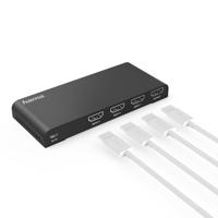 Hama HDMI-SPLITTER 3X1 4K Switch Zwart - thumbnail