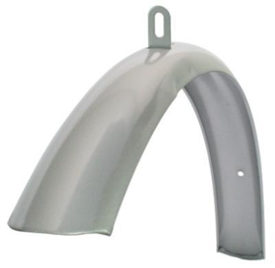 Voorspatbord 28" Transport Urban Zilver Breed