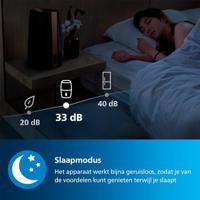 Philips 3000er Serie HU3918/10 Luchtbevochtiger 1 stuk(s) Zwart, Koper - thumbnail