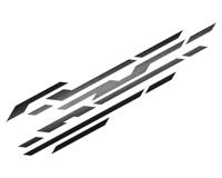 Autotape Foliatec FO33980 Zwart (2 Stuks) - thumbnail