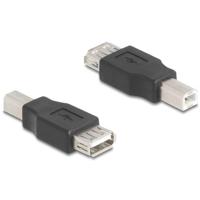 Delock USB 2.0 Adapter [1x USB-B 2.0 stekker - 1x USB 2.0 bus A] 67199 - thumbnail