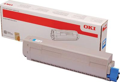 Toner oki 45862816 blauw