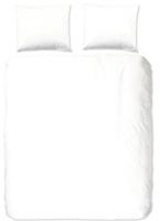 Good Morning Dekbedovertrek "uni dessin" - Wit - (135x200 cm) - Katoen - thumbnail