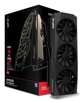 XFX AMD Radeon RX 9070XT Videokaart Quicksilver Radeon RX 9070 XT Gaming Edition 16 GB GDDR6-VRAM PCIe x16 HDMI 2.1, DisplayPort 2.1