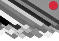 Creativ Company Karton, vel 50x70 cm, 270 gr, kerstrood, 10 vel/ 1 doos - thumbnail