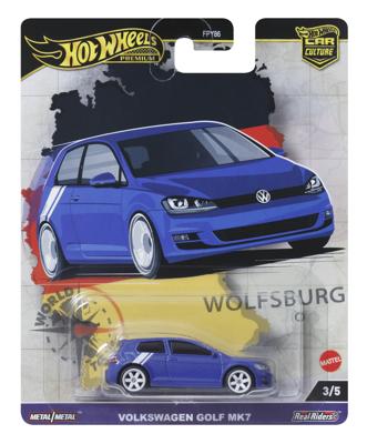 Hot Wheels Premium Volkswagen Golf MK7