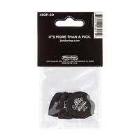 Dunlop Tortex Pitch Black Jazz III 0.50mm 12-pack plectrumset zwart - thumbnail