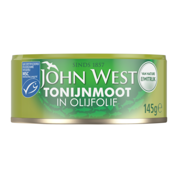 John West Tonijnmoot in Olijfolie 145g bij Jumbo