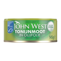 John West Tonijnmoot in Olijfolie 145g bij Jumbo - thumbnail