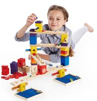 Hape Quadrilla houten knikkerbaan music motion, 97dlg. - thumbnail