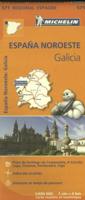 Michelin Wegenkaart 571 Spanje Noordwest - Galicia (Paperback) - thumbnail