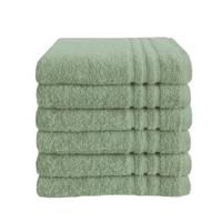 Byrklund Handdoek 50x100 cm 500gram Jade - 6 stuks - thumbnail