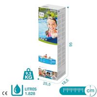 Intex Metal Frame Opzetzwembad 244x51 cm - Nampook - thumbnail