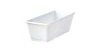 Balkonbak standaard wit 60 cm - thumbnail