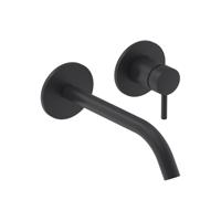 Inbouw Wastafelmengkraan IVY Bond 2-gats Coldstart Mat Zwart PED - thumbnail