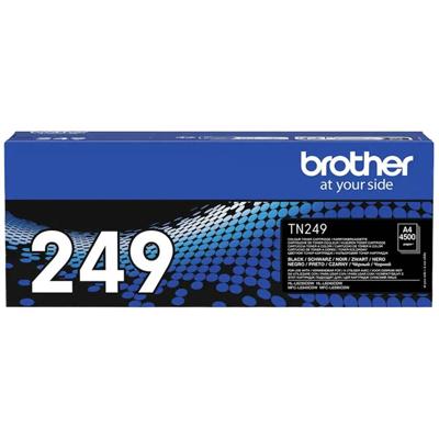 Zwarte toner met zeer hoge capaciteit Brother TN249BK - 4500 pagina's