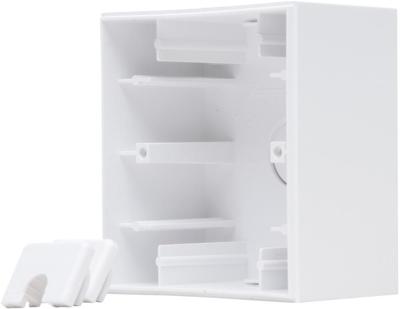 Enzo Kopp hk07 pure mat wit 1 voudig opbouwdoos - 4624300