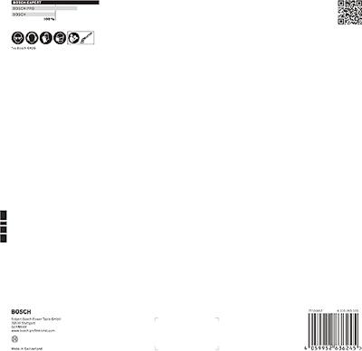 Bosch Accessories 2608901674 Schuurpapier voor wand- en plafondschuurmachine Korrelgrootte (num) 180 (Ø) 225 mm 5 stuk(s)