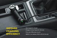 ArmyTek Wizard C2 Pro Magnet White F08701C Handlamp LED Met magneethouder werkt op een accu 2500 lm 4800 h 65 g - thumbnail