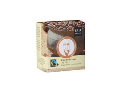 Fair Squared Lichaamszeep - shea - droge huid - 160 gr