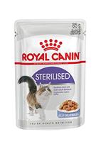 Royal Canin Sterilised natvoer kat (in gelei) 1 doos (12 x 85 g) - thumbnail