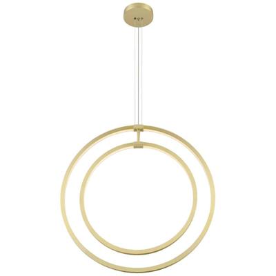 SLV Kantoor hanglampOne Vertical led - messing - 1008004