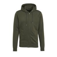 Petrol Industries Heren Essential Zip Hoodie Groen - S - thumbnail