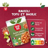 Cereal Ravioli tofu tomaat basilicum bio (267 gr) - thumbnail