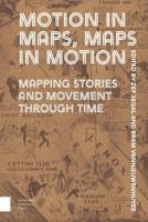 Motion in Maps, Maps in Motion - eBook (9789048542956) - thumbnail