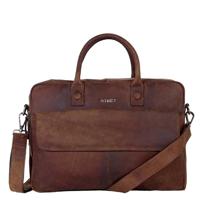 DSTRCT Wall Street Workingbag 17 inch-Brown - thumbnail