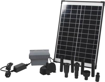 SolarMax 1000 incl. solarpaneel, fonteinpomp en accu Ubbink - Ubbink