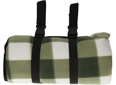 Norlander Picknickkleed - Met Fietsdrager - 120 x 135 cm - Groen