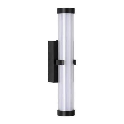 Searchlight Zwarte wandlampClamp 33cm - 63124-1BK