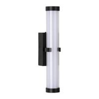 Searchlight Zwarte wandlampClamp 33cm - 63124-1BK - thumbnail