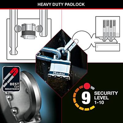 Masterlock Hangslot EXCELL 51mm - M5EURDSTSCC M5EURDSTSCC