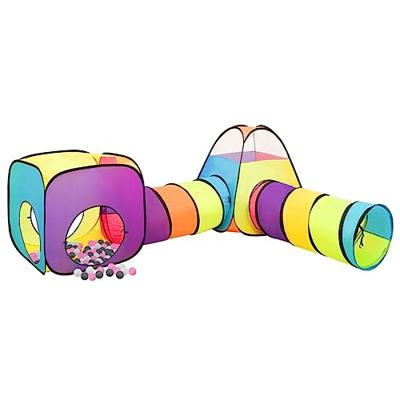 VidaXL Kinderspeeltent met 250 ballen 190x264x90 cm meerkleurig VidaXL Kinderspeeltent met 250 ballen 190x264x90 cm meerkleurig
