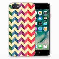iPhone SE 2022 | SE 2020 | 8 | 7 | TPU bumper | Zigzag Multi Color - thumbnail