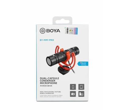 Boya universele compacte shotgun richtmicrofoon by-mm1 pro
