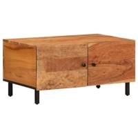 Salontafel 80x50x40 cm massief acaciahout - thumbnail