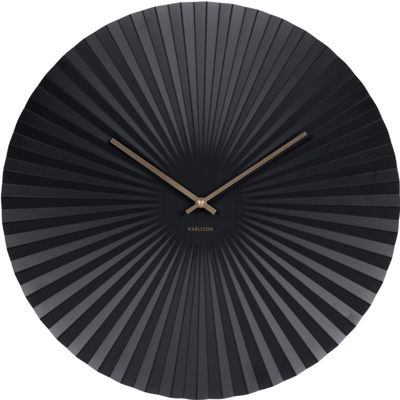 Karlsson WandklokSensu XL zwart - Ø 50cm - KA5658BK