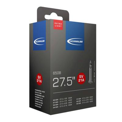 Schwalbe binnenband sv21a extra light 27.5" / 40/62-584 40mm ventiel
