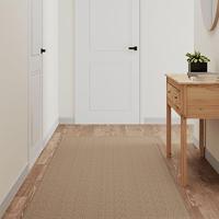 VidaXL Tapijtloper 80x400 cm sisal-look zandkleurig - thumbnail