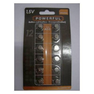 Batterijen knoopcel AG3/LR41 12 stuks Batterijen knoopcel AG3/LR41 12 stuks