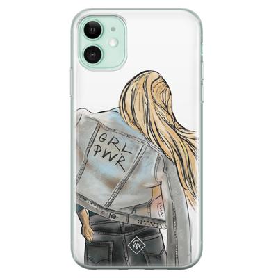 iPhone 11 siliconen hoesje - GRL PWR iPhone 11 siliconen hoesje - GRL PWR
