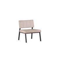 Nohr Fauteuil 'Delma' Chenille, kleur Beige - thumbnail