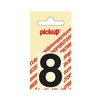 Plakcijfer Helvetica 40 mm Sticker zwarte cijfer 8 Pickup - Pickup - thumbnail