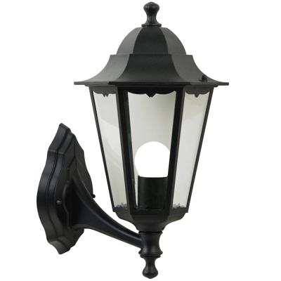 Nordlux Wandlamp Cardiff Up E27 zwart IP44 - 4800922