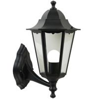Nordlux Wandlamp Cardiff Up E27 zwart IP44 - 4800922 - thumbnail