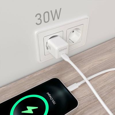 Oplader Aisens ASCH-30W1P035-W Wit 30 W (1 Stuks) - thumbnail