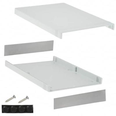 Hammond Electronics 1598GSGY Instrumentbehuizing 250 x 160 x 76 ABS Grijs 1 stuk(s)